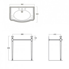 SIMAS Arcade Структура для консоли AR864, цвет бронза