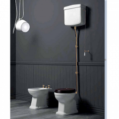 SIMAS Londra Бачок высокий с крышкой для унитаза LO901/LO911, цвет белый