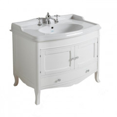 SIMAS Arcade 90, раковина 90*56, с 1 отв. под смеситель, цвет: белый