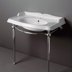 SIMAS Arcade 90, раковина 90*56, с 1 отв. под смеситель, цвет: белый