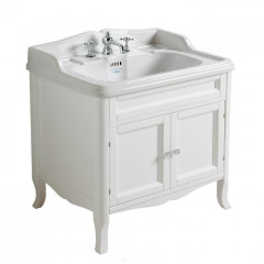 SIMAS Arcade 73, раковина с бортиком 73*54, с 1 отв. под смеситель, цвет: белый