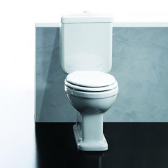 SIMAS Londra Унитаз моноблок с горизонтальным сливом, цвет белый (для инсталляции необходимо 2 набора креплений)