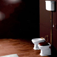 SIMAS Arcade Бачок подвесной (для высокой трубы) для унитаза AR801/AR811, 43x19,5х39 cм, цвет белый