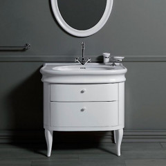 SIMAS Lante 90, раковина 90*54*h13, с 1 отв. под смеситель, цвет: белый